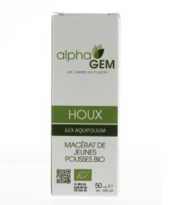 Houx (Ilex aquifolium) bourgeon unitaire BIO, 50 ml